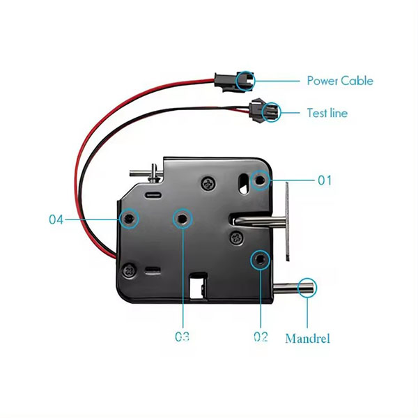 Intelligent Logistics Metal Safe Cabinet Lock