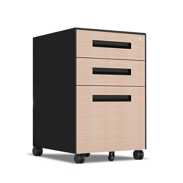 3 Drawers Filing Cabinet with Wheels