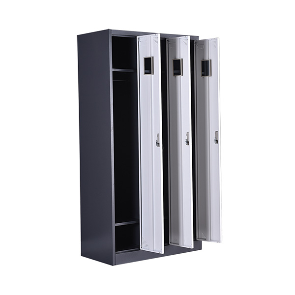 Wide Three Door Locker