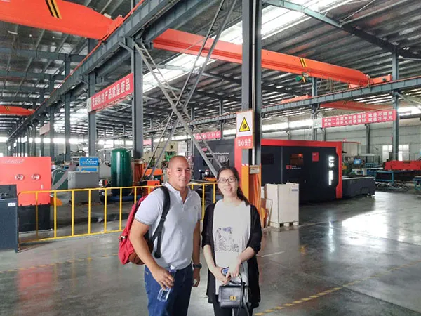 Foreign Customers Visit